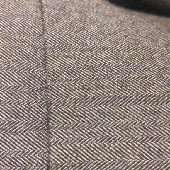 Banana Republic Factory Brown Blazer with Herringbone Pattern - Picture 3 of 9